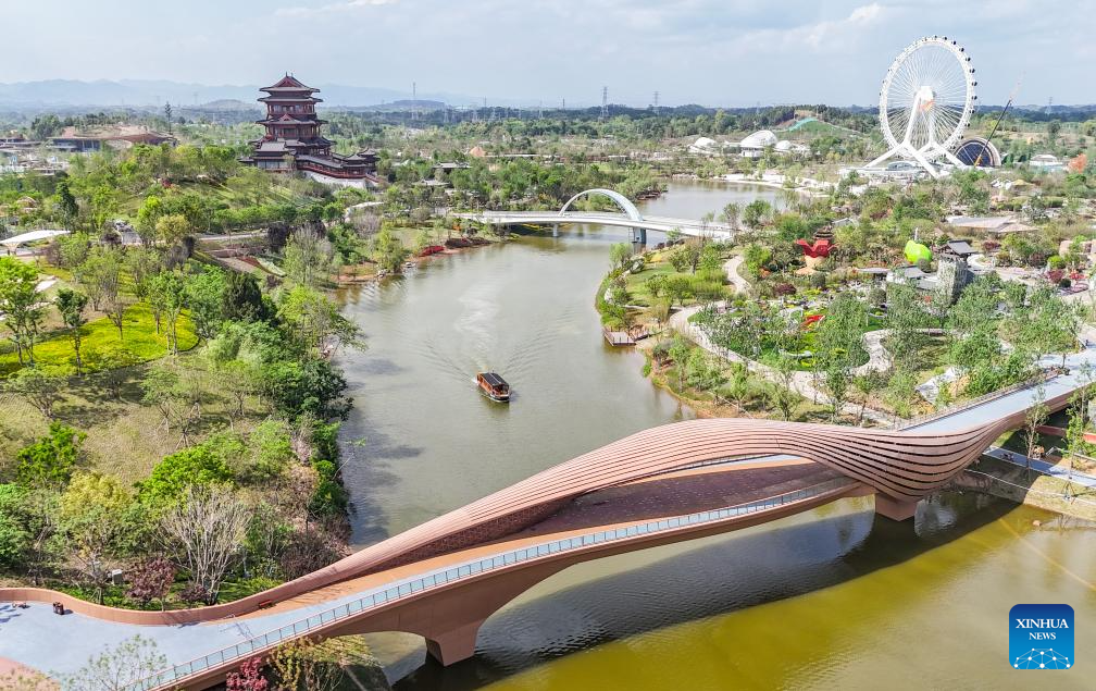 Preview of International Horticultural Exhibition 2024 in SW China's Chengdu