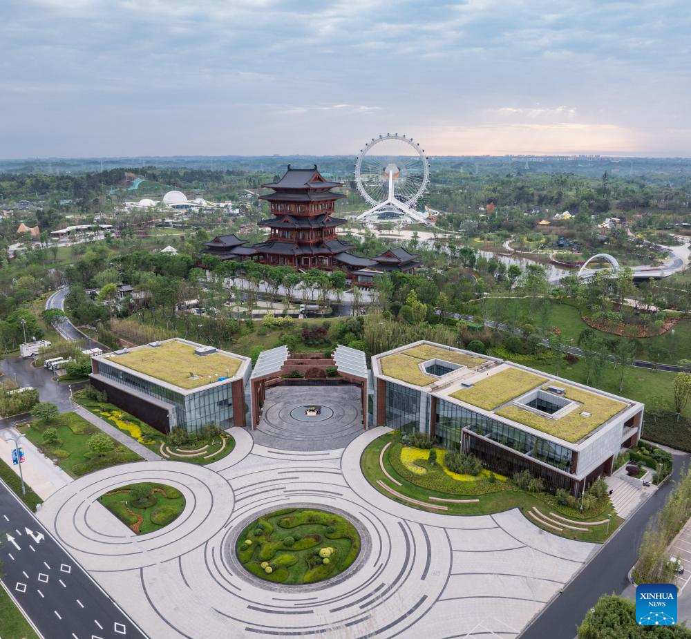 Preview of International Horticultural Exhibition 2024 in SW China's Chengdu