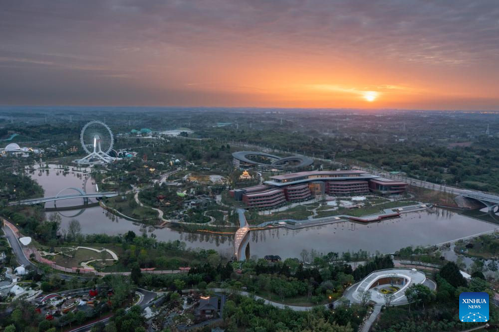 Preview of International Horticultural Exhibition 2024 in SW China's Chengdu