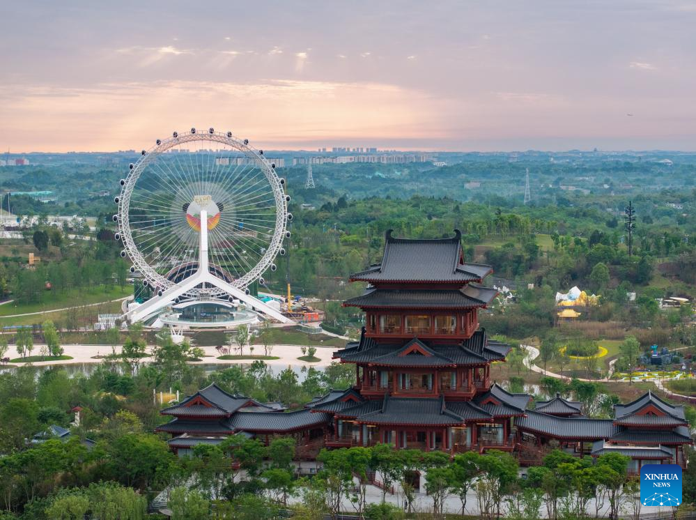 Preview of International Horticultural Exhibition 2024 in SW China's Chengdu