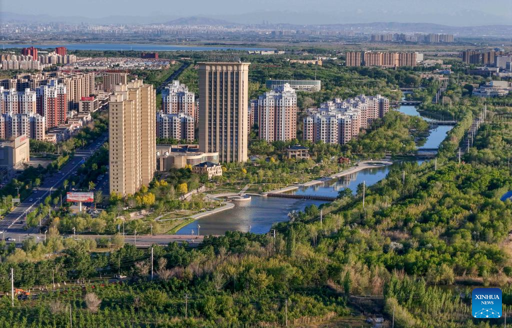 Urban green space optimizes living ecological environment in Wujiaqu, NW China