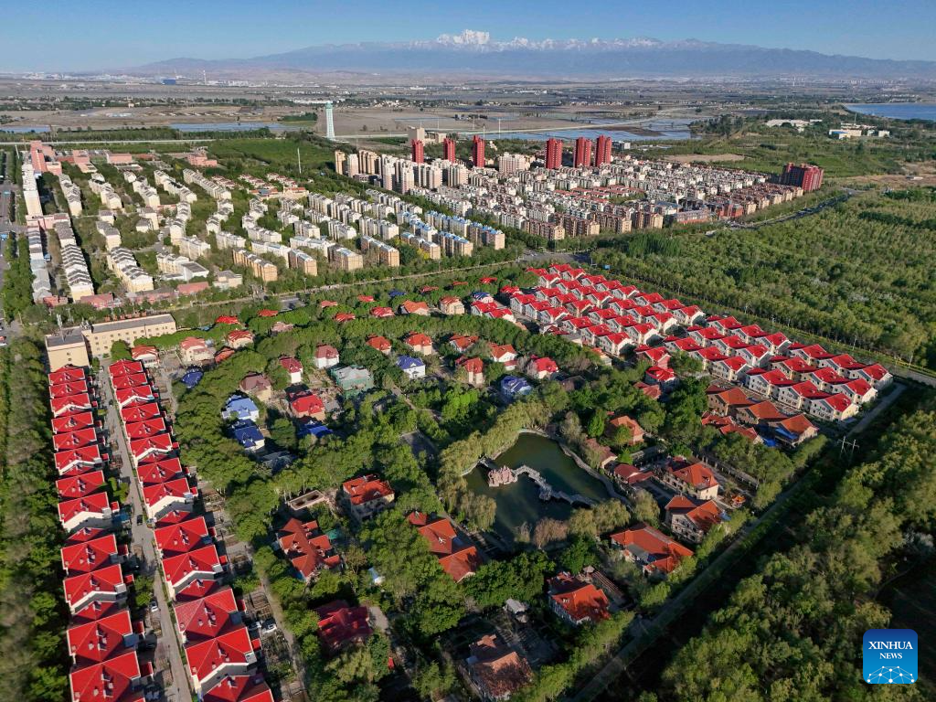 Urban green space optimizes living ecological environment in Wujiaqu, NW China