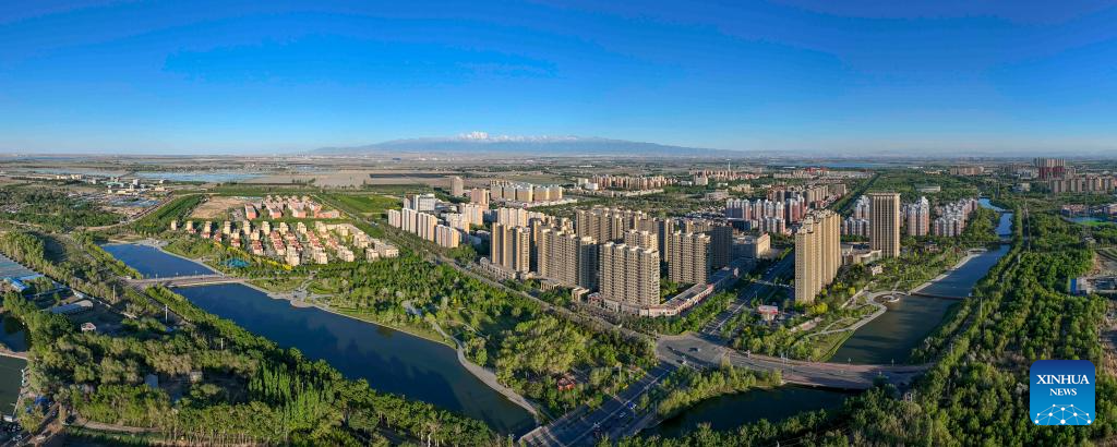 Urban green space optimizes living ecological environment in Wujiaqu, NW China