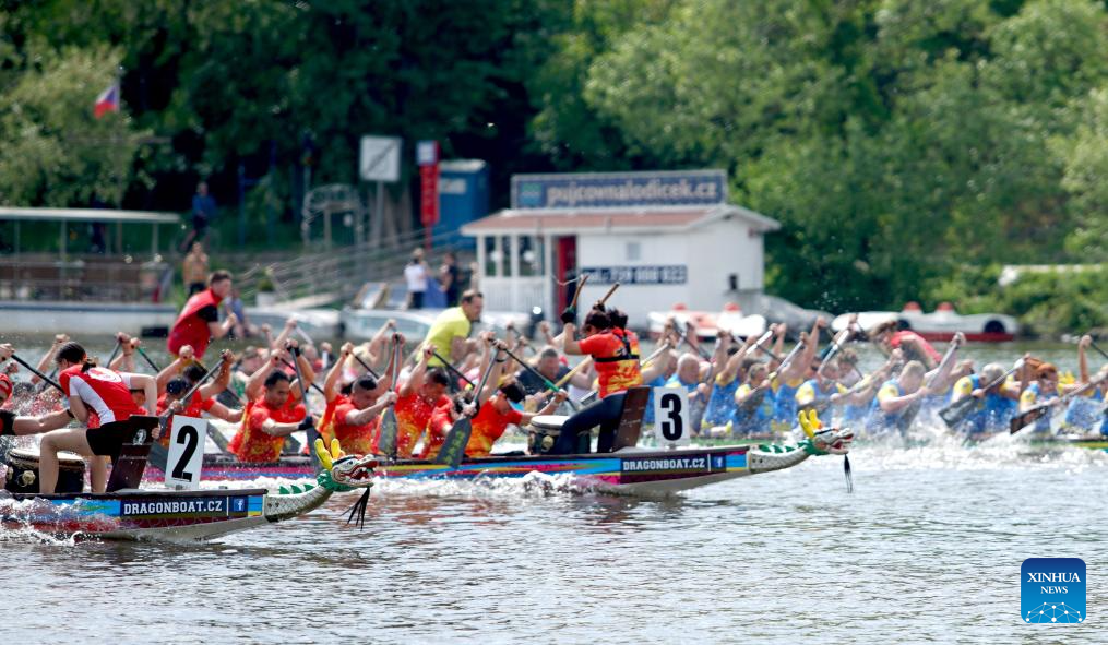 In pics: 27th Prague Dragon Boat Festival