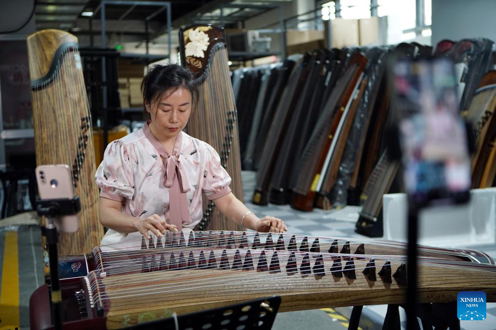 Lankao County in Henan utilizes paulownia trees to develop traditional musical instrument industry