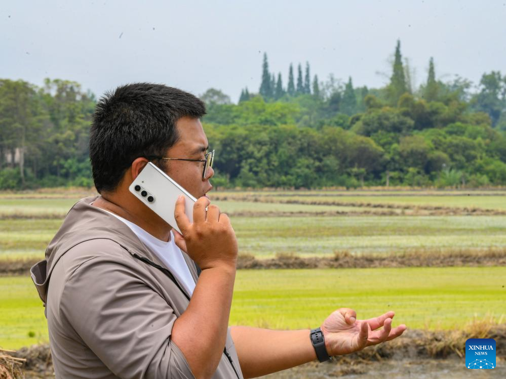 Young farmer uses modern technology to empower traditional agriculture in SW China