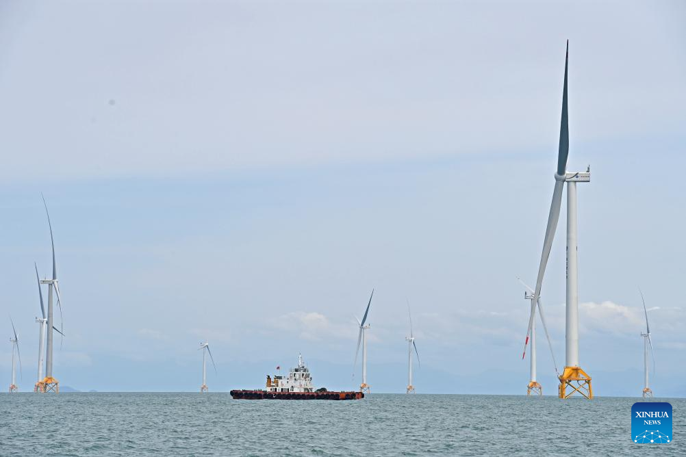 A glimpse of Guangxi's first wind power demonstration project