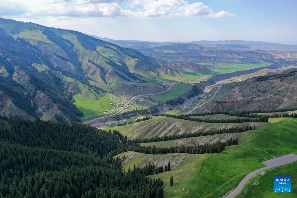 Scenery of Lujiaowan scenic area in Xinjiang