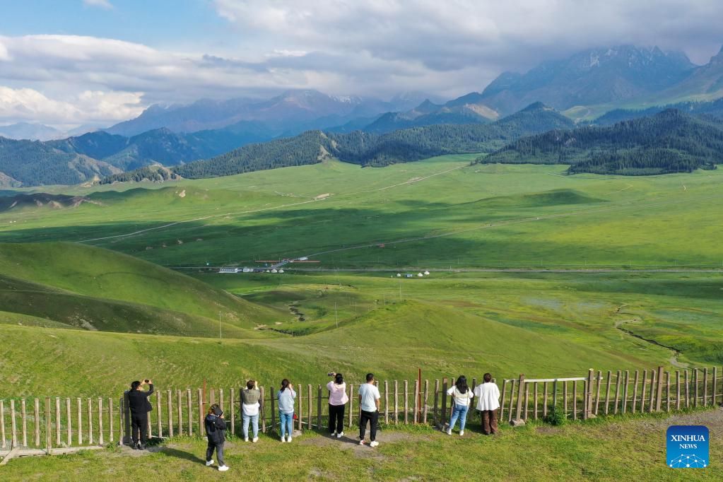 Scenery of Lujiaowan scenic area in Xinjiang