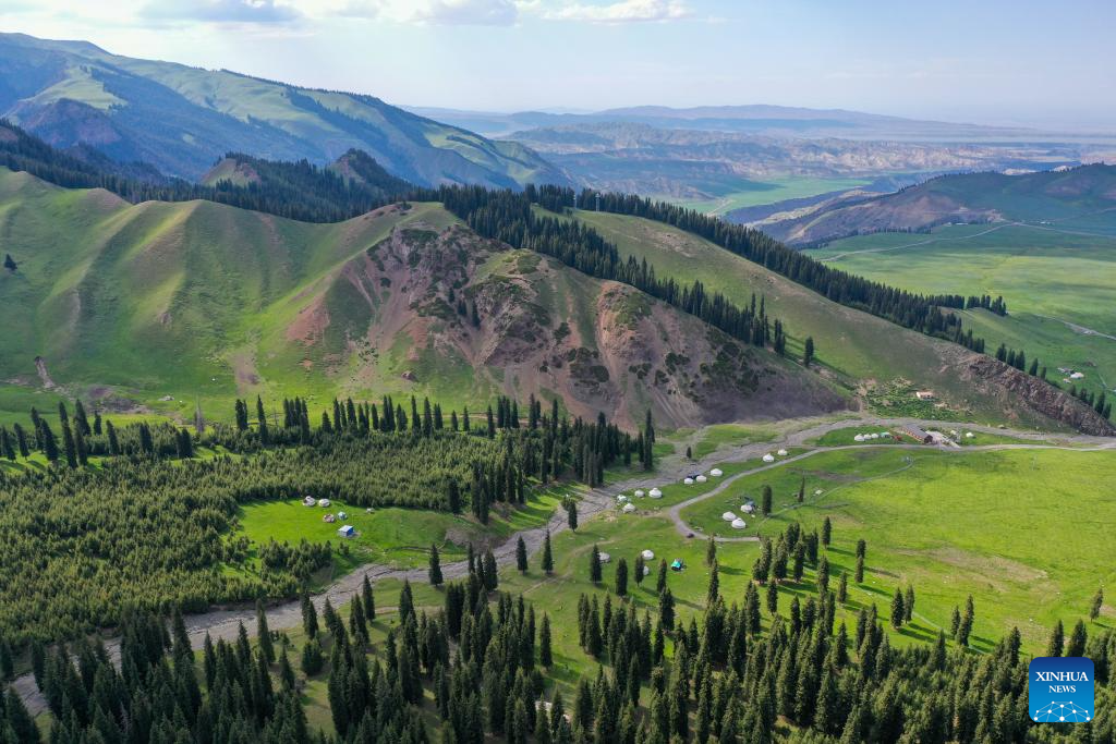 Scenery of Lujiaowan scenic area in Xinjiang