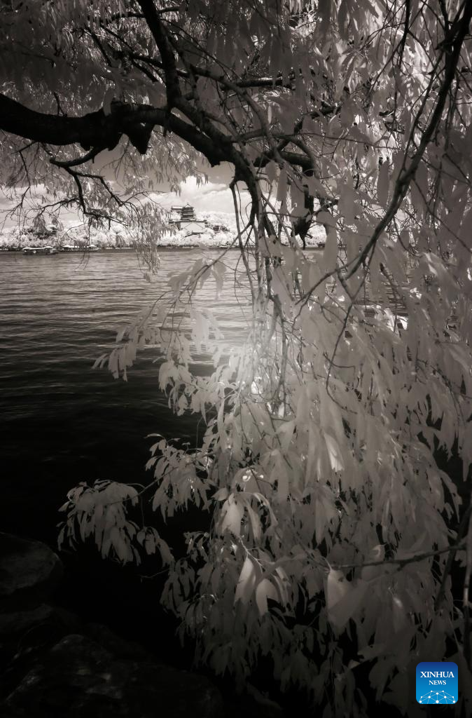 Infrared view of Summer Palace in Beijing