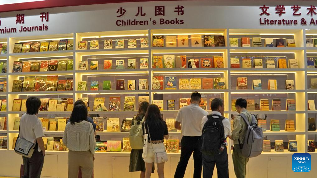 Beijing Int'l Book Fair opens with increased overseas representation