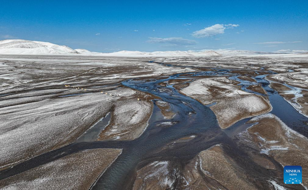 View of Tianshui River in Xizang