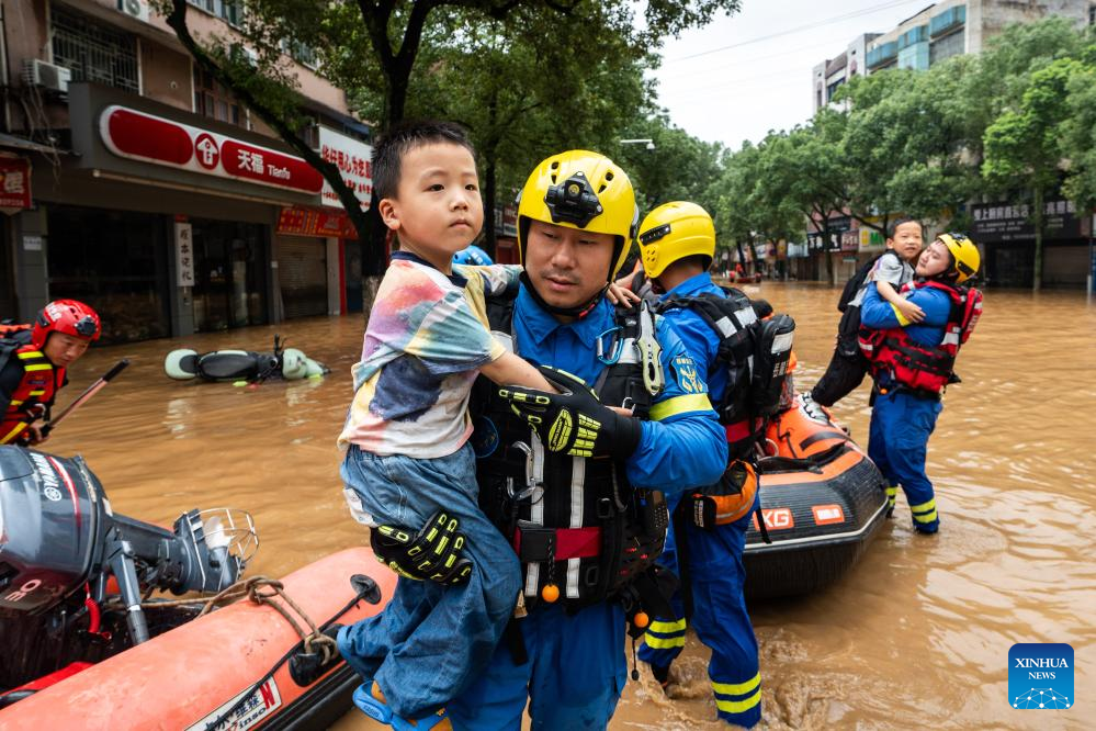 China upgrades emergency response to heavy rainfall, flooding in Hunan