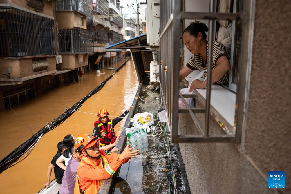 China upgrades emergency response to heavy rainfall, flooding in Hunan