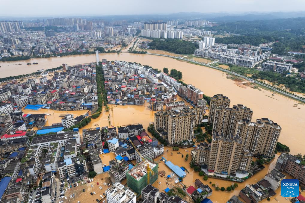 China upgrades emergency response to heavy rainfall, flooding in Hunan