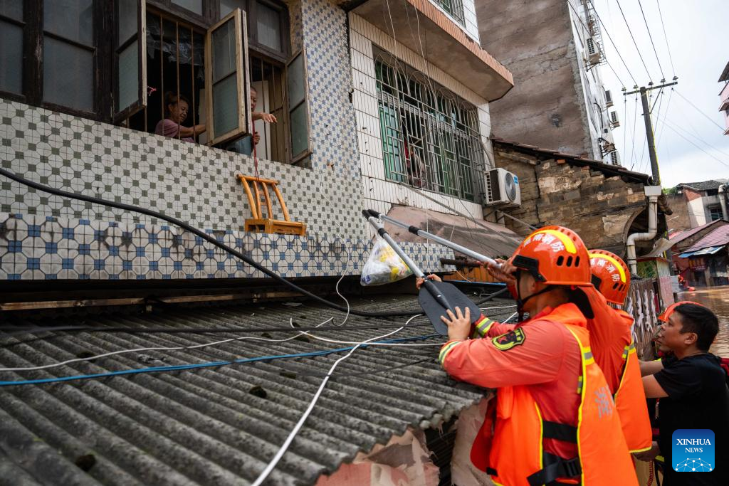 China upgrades emergency response to heavy rainfall, flooding in Hunan