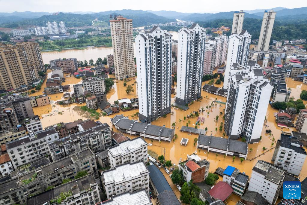 China upgrades emergency response to heavy rainfall, flooding in Hunan