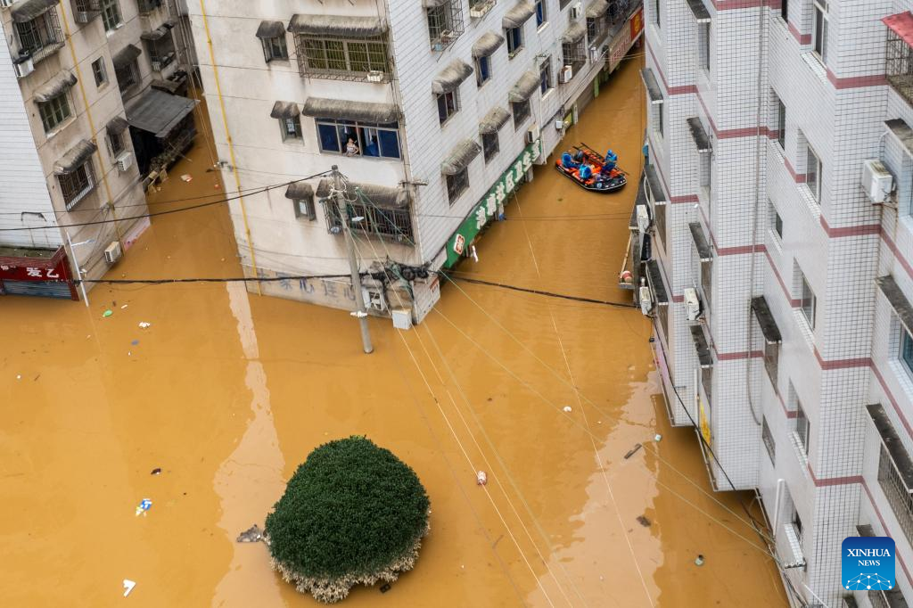 China upgrades emergency response to heavy rainfall, flooding in Hunan