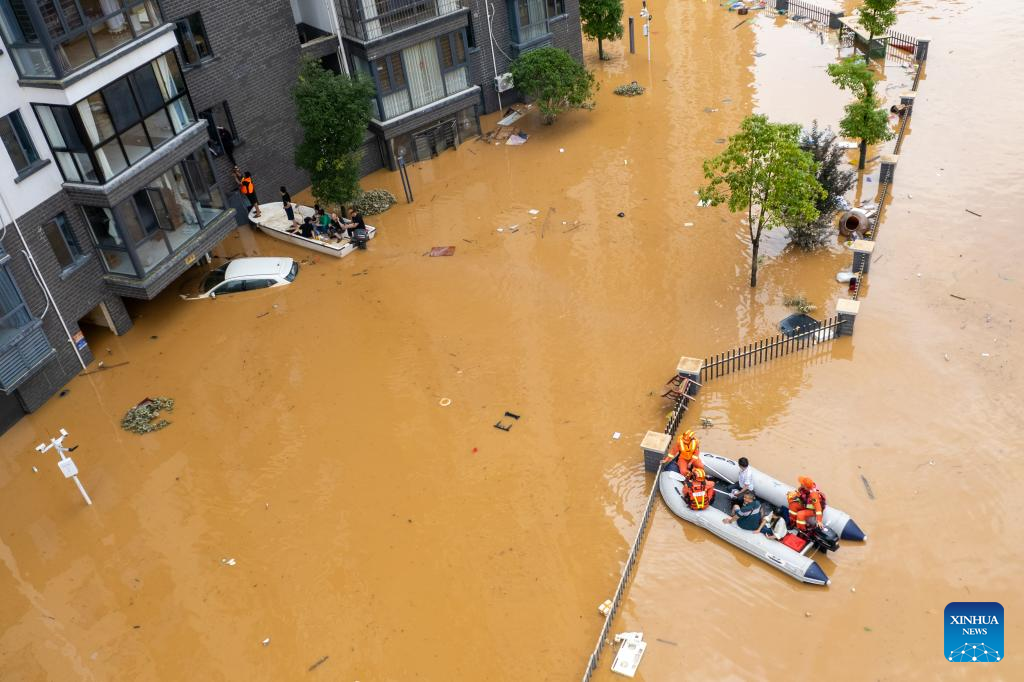 China upgrades emergency response to heavy rainfall, flooding in Hunan