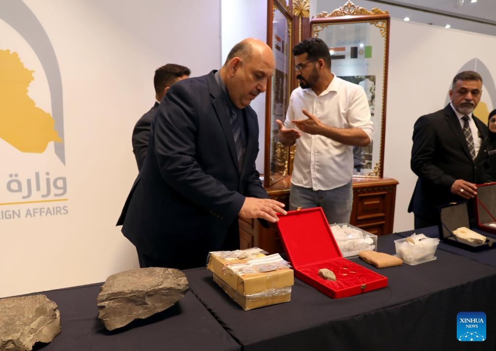 Iraq retrieves 181 smuggled antiquities