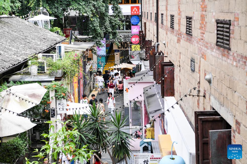 Urban renewal breathes new life into Chongqing's district