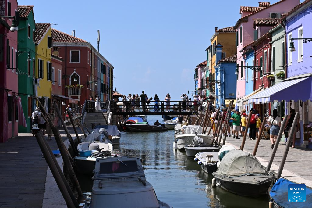 View of Venice in Italy