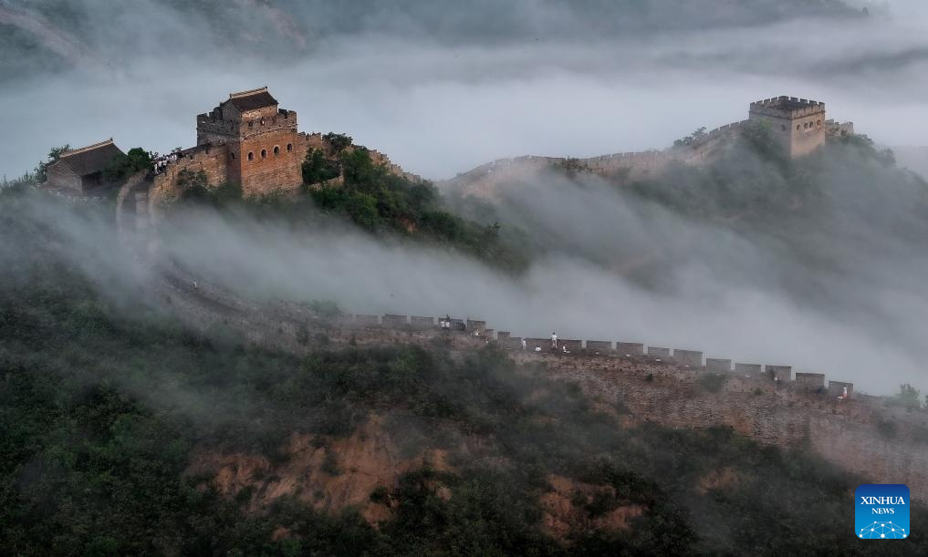 In pics: aerial view of north China's Chengde