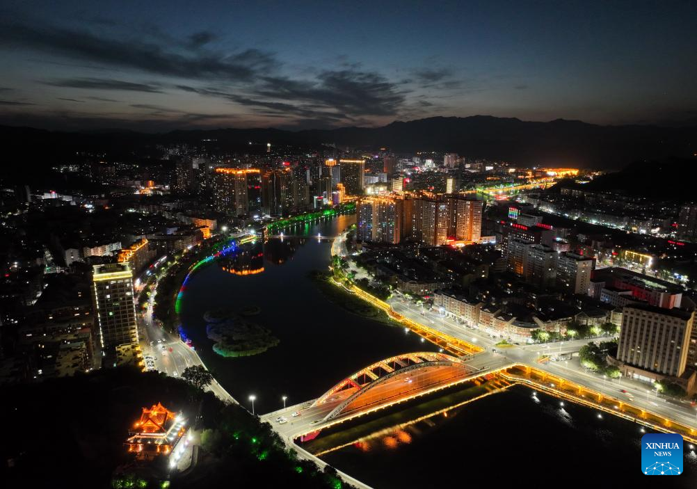 In pics: aerial view of north China's Chengde