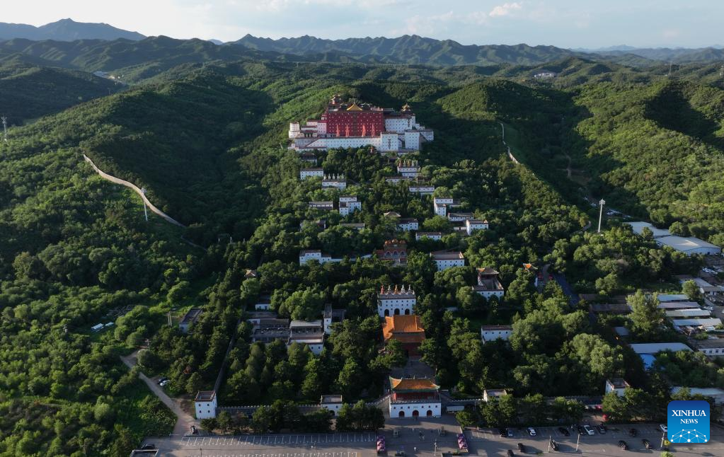 In pics: aerial view of north China's Chengde