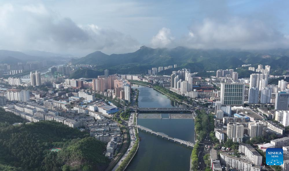 In pics: aerial view of north China's Chengde