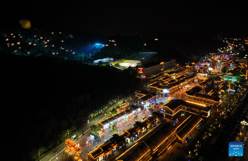 In pics: aerial view of north China's Chengde