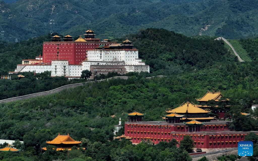 In pics: aerial view of north China's Chengde