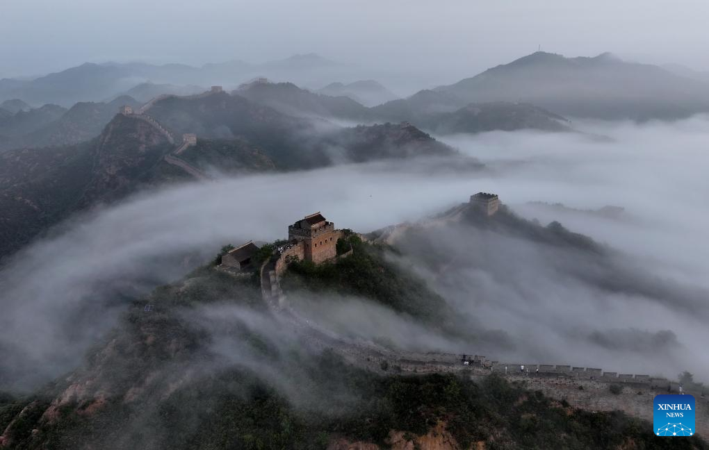 In pics: aerial view of north China's Chengde