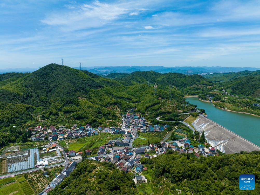 German cafe nestles in picturesque town of east China's Zhejiang