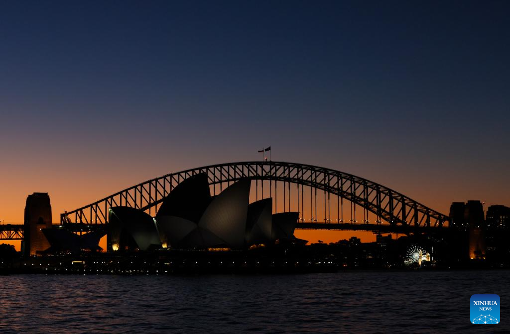 Sunset view in Sydney, Australia