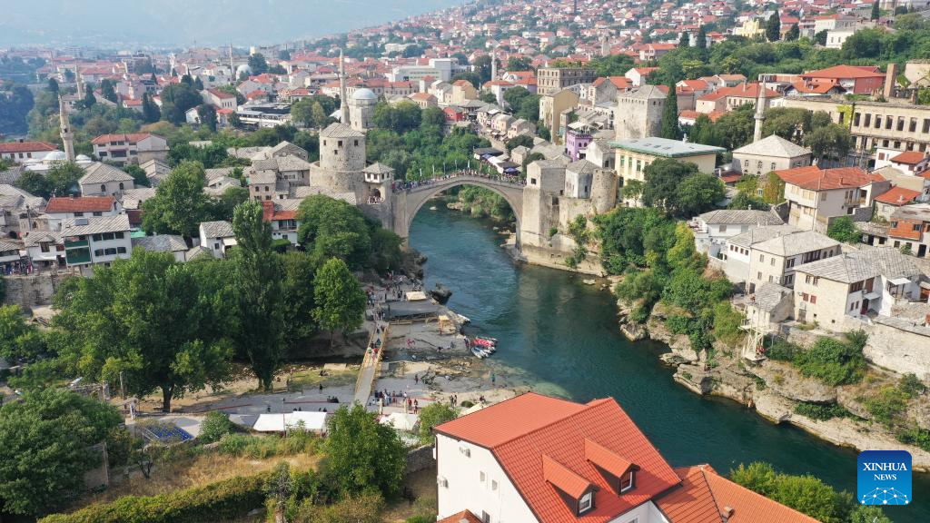 BiH city celebrates 20th anniversary of rebuilding iconic Old Bridge