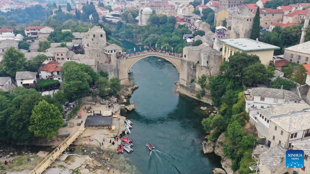 BiH city celebrates 20th anniversary of rebuilding iconic Old Bridge