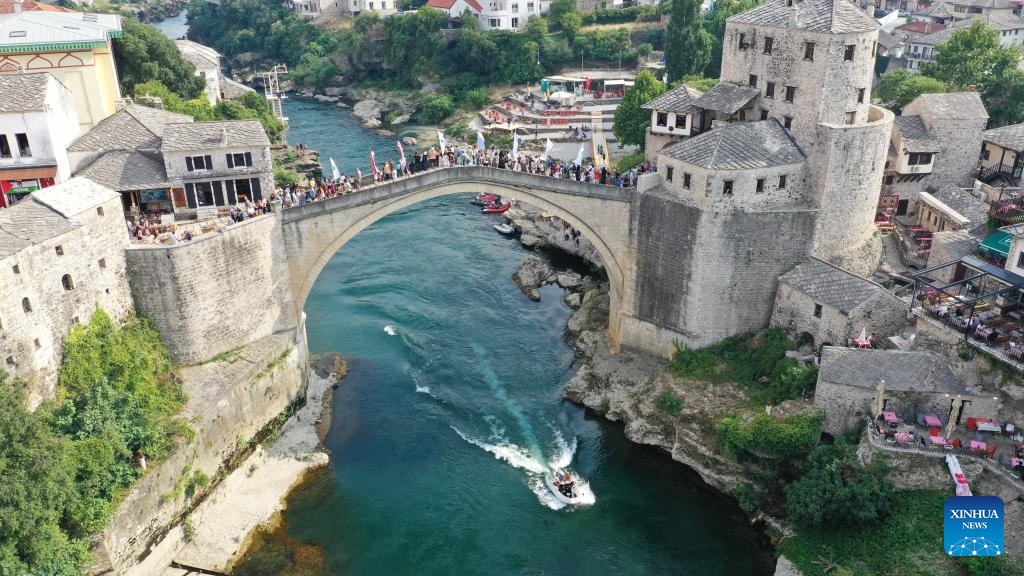 BiH city celebrates 20th anniversary of rebuilding iconic Old Bridge