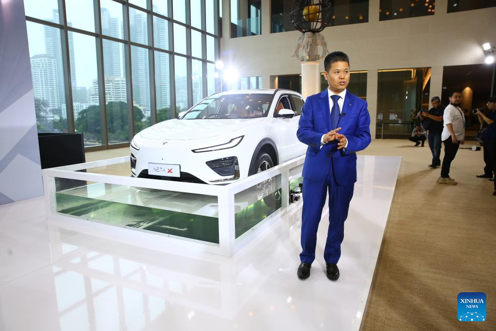 Chinese automaker Neta launches SUV-style EV in Thailand