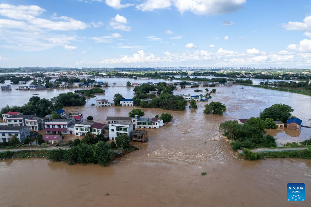 Another dike breach in China's Hunan