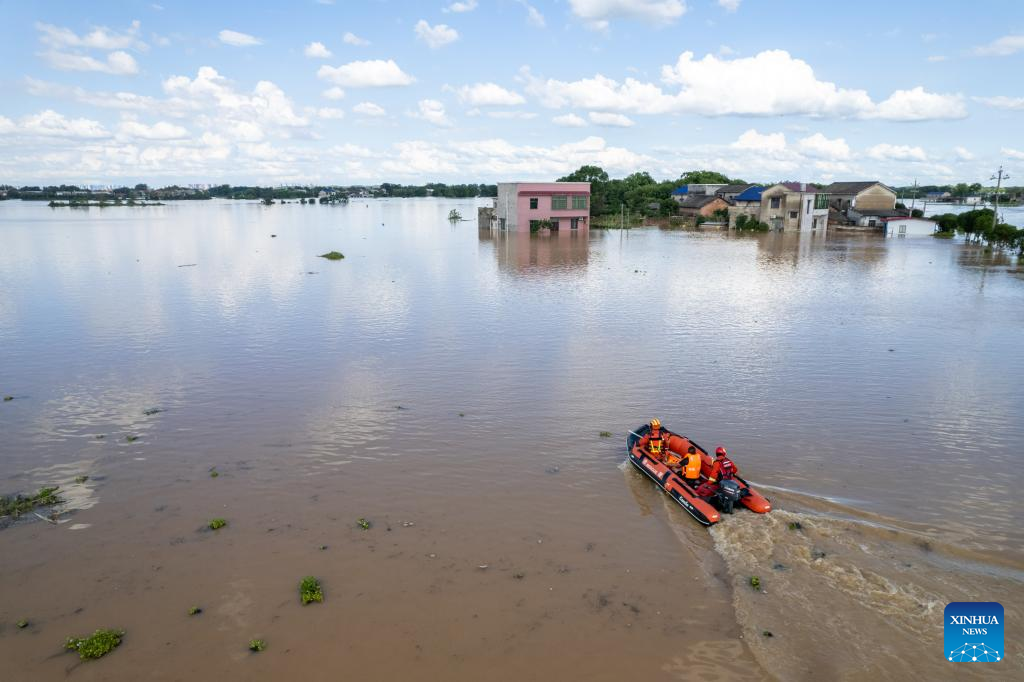 Another dike breach in China's Hunan