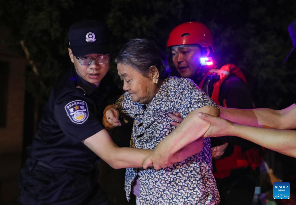 China Focus: Typhoon Gaemi causes flooding, damage in parts of China