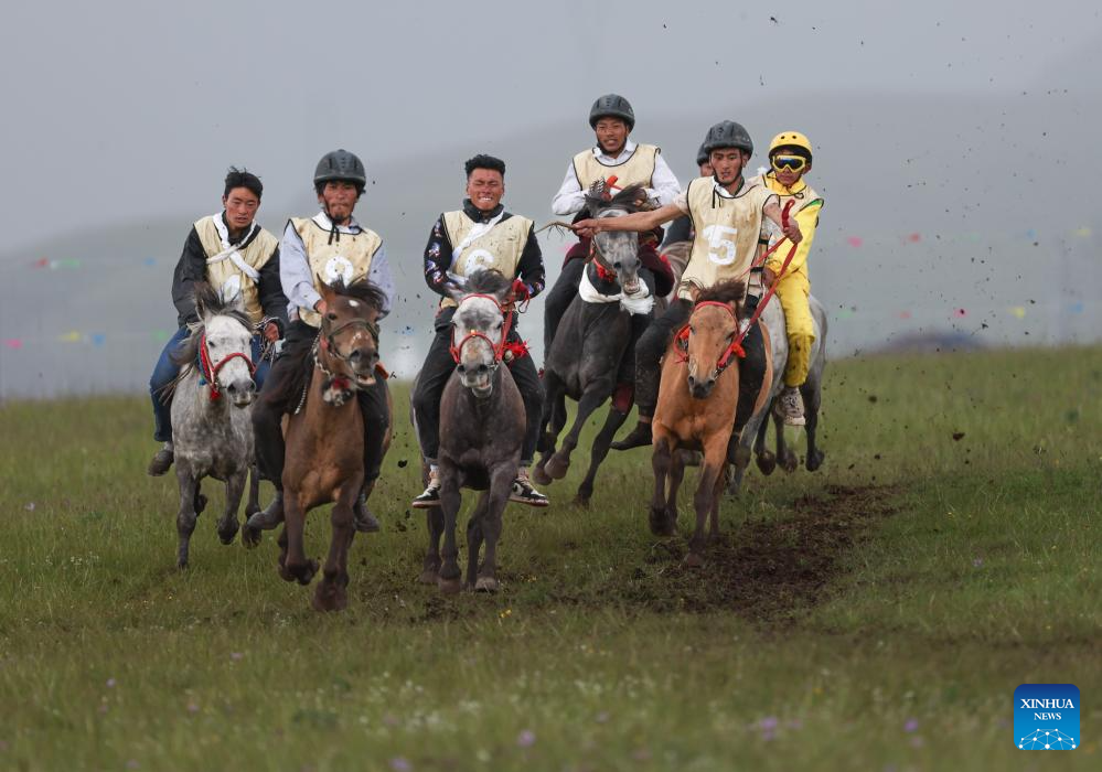 Rural folk event held in Baiyu County, SW China