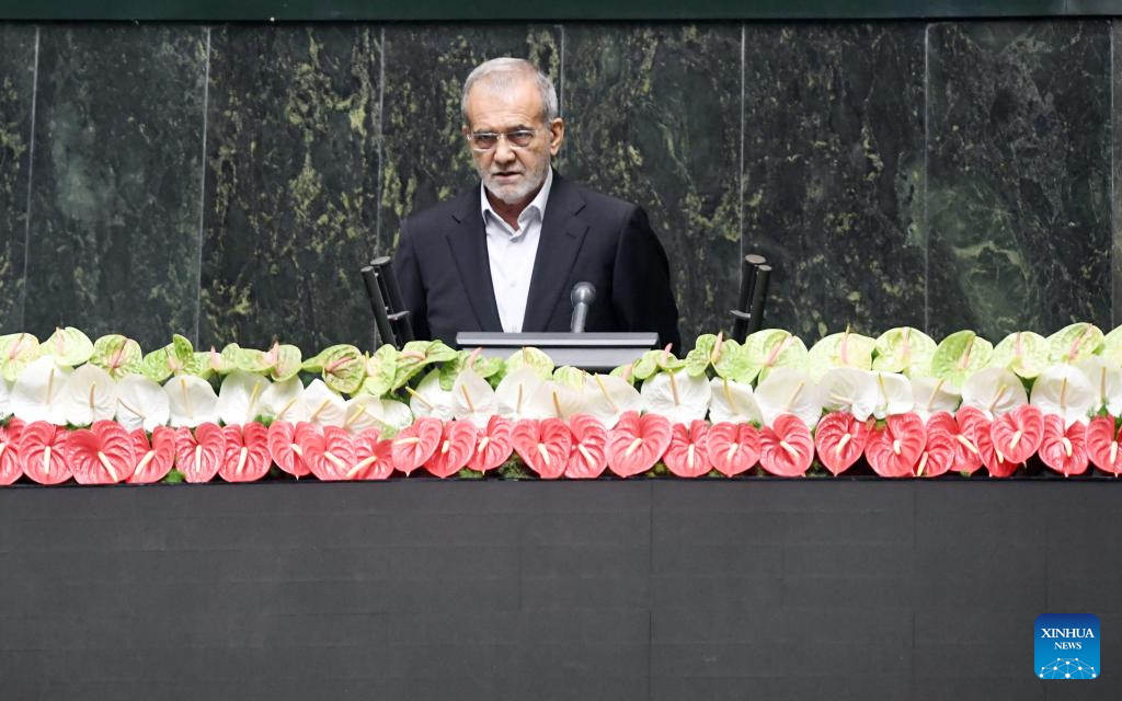 Masoud Pezeshkian sworn in as Iran's 9th president