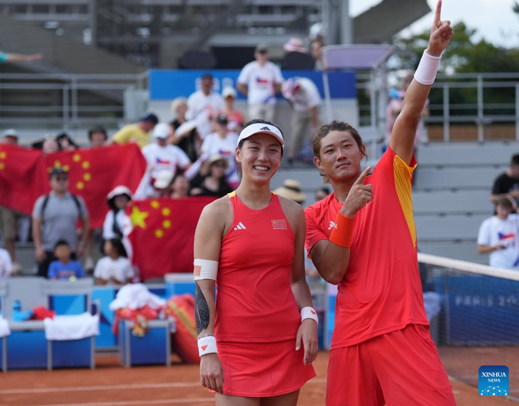 Olympics | China power into tennis mixed doubles final for 1st time in history