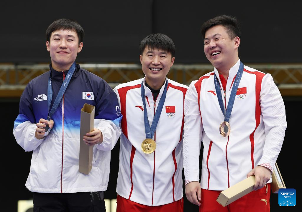 Olympics | China's Li Yuehong wins men's 25m rapid fire pistol gold at Paris Olympics