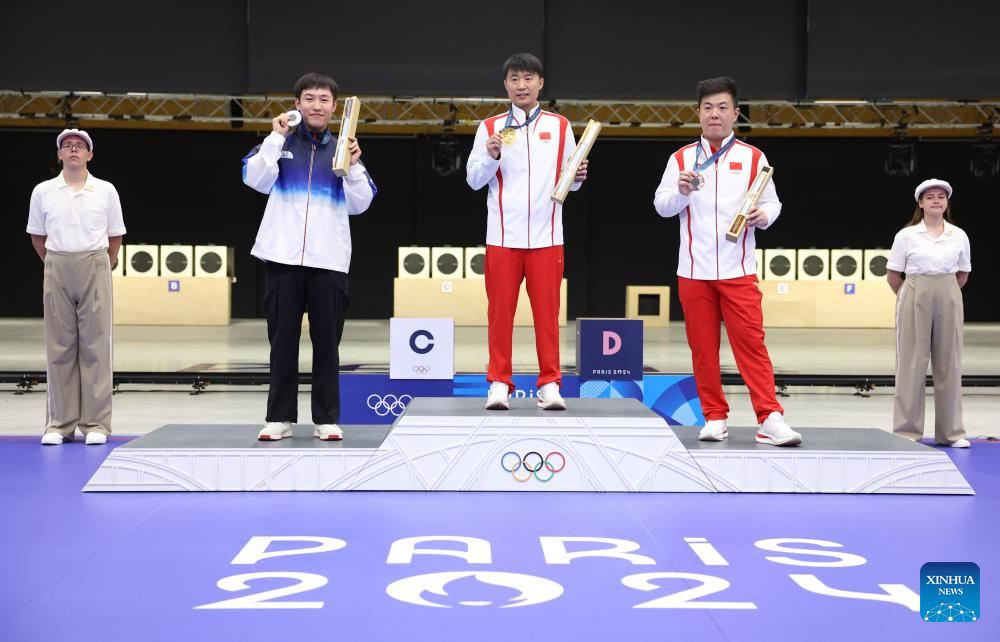 Olympics | China's Li Yuehong wins men's 25m rapid fire pistol gold at Paris Olympics