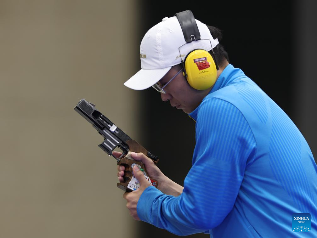 Olympics | China's Li Yuehong wins men's 25m rapid fire pistol gold at Paris Olympics