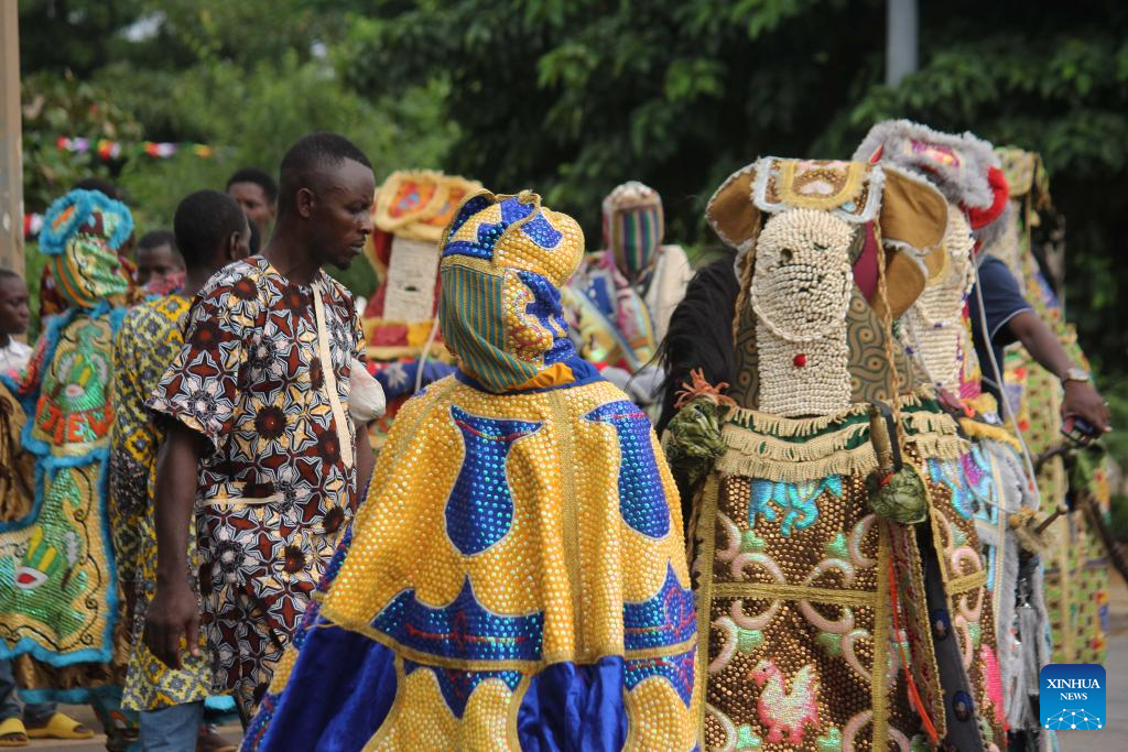 In pics: Porto Novo Mask Festival in Benin